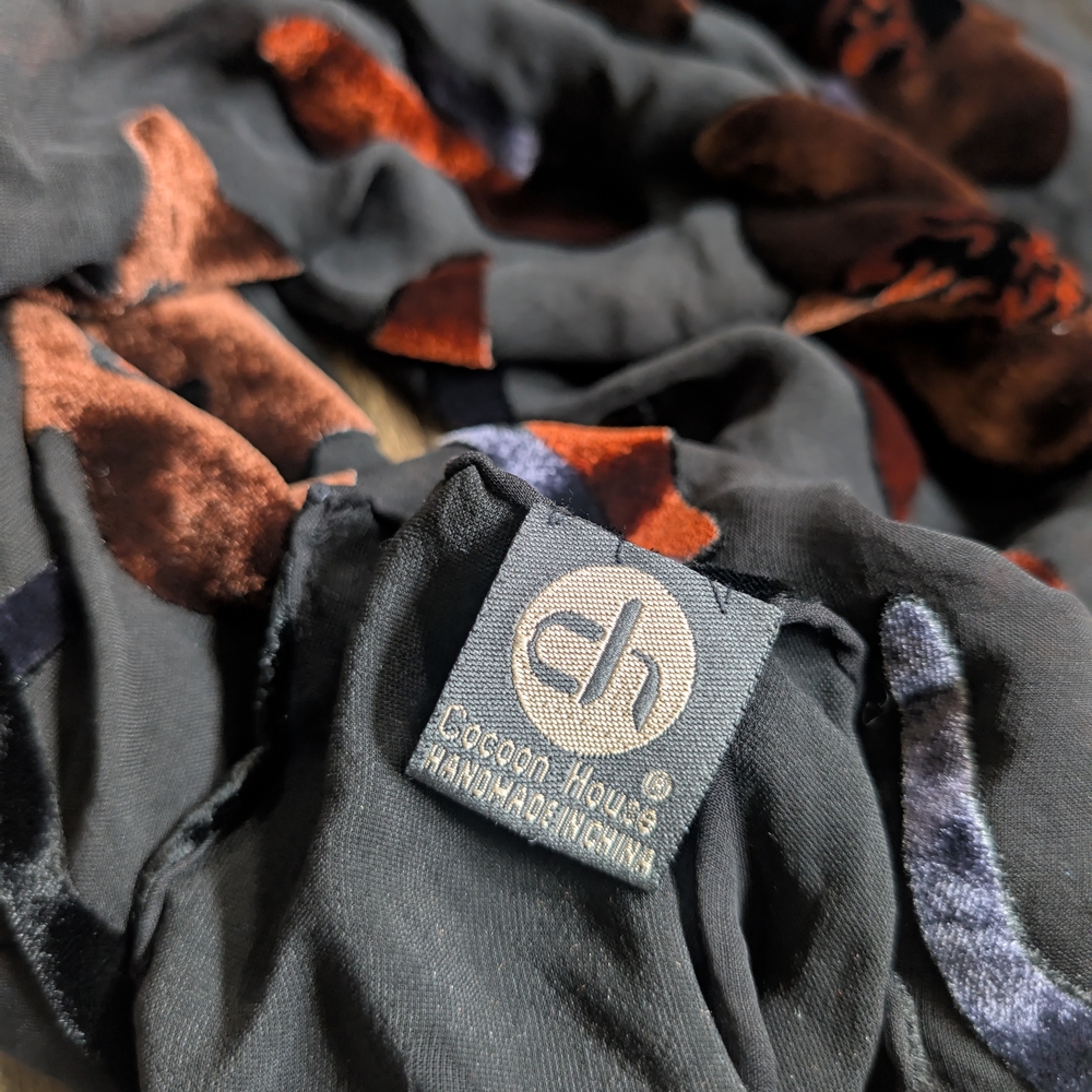 Cocoon House Silk/Viscose Scarf - Picture 6 of 7